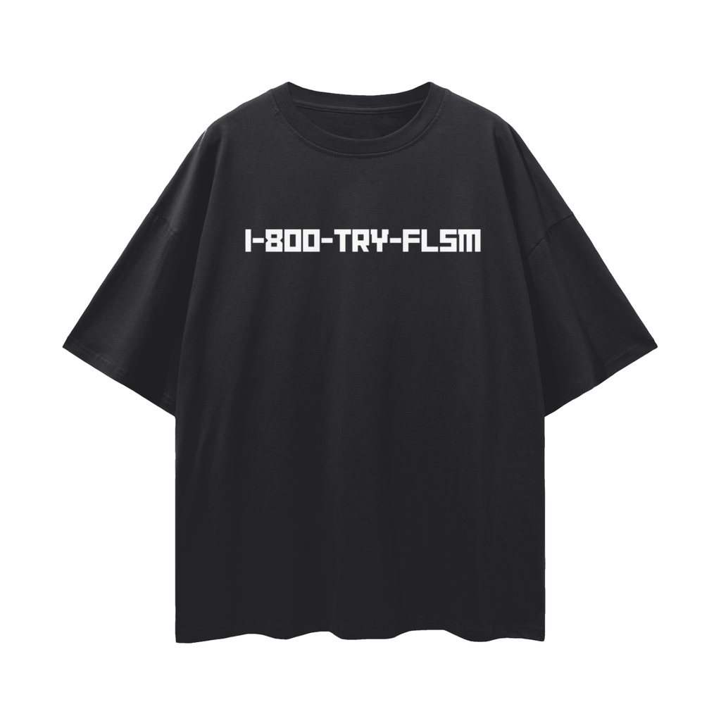 Mens 1-800 Oversized Tee