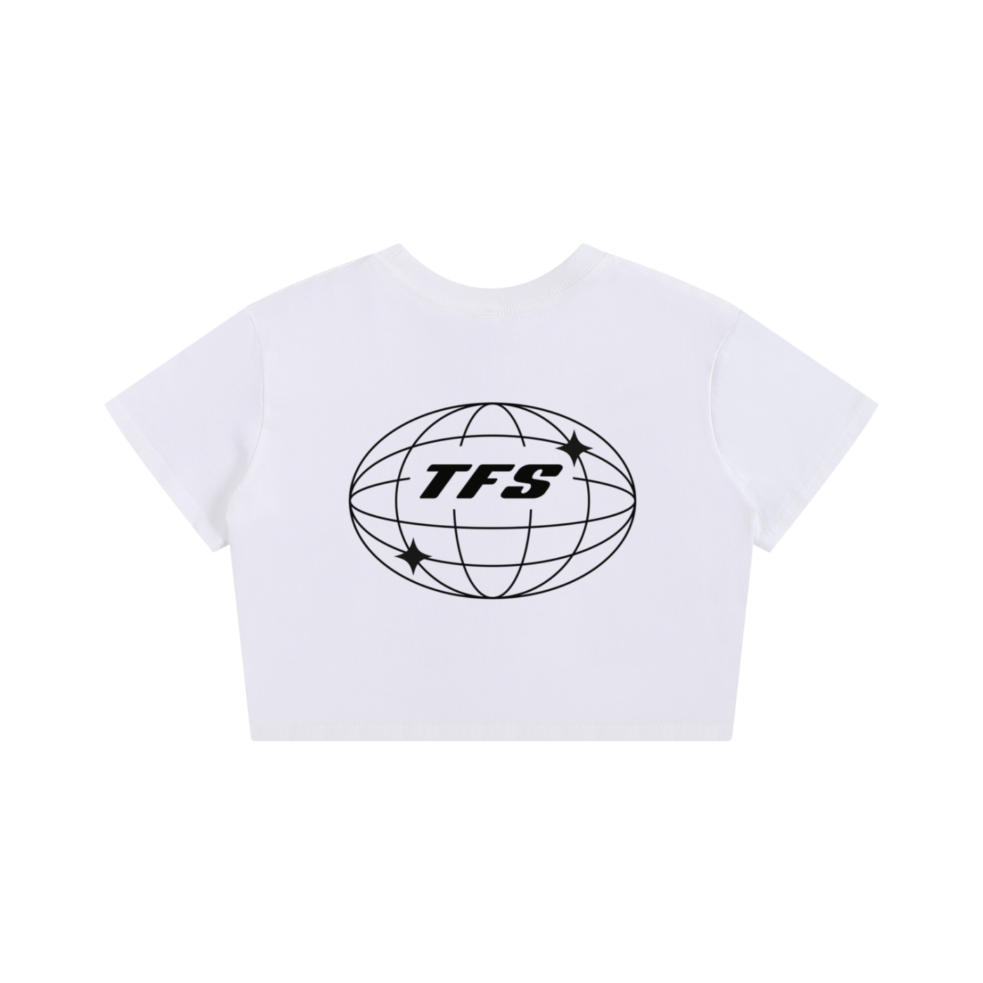 Womens 1-800 White Crop